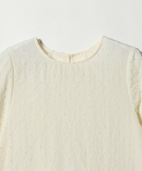 green label relaxing / グリーンレーベル リラクシング シャツ・ブラウス | ドットジャカード ブラウス | 詳細17