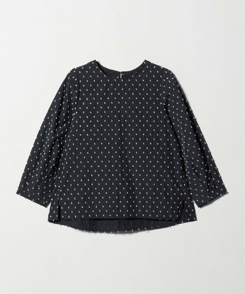 green label relaxing / グリーンレーベル リラクシング シャツ・ブラウス | ドットジャカード ブラウス | 詳細24