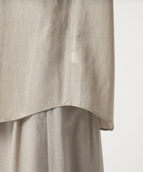 green label relaxing / グリーンレーベル リラクシング シャツ・ブラウス | ［size SHORTあり］ウール混ボイル シャツ -ウォッシャブル- | 詳細19