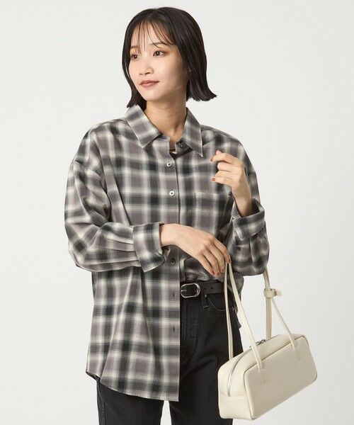 green label relaxing / グリーンレーベル リラクシング シャツ・ブラウス | ［size SHORTあり］ウール混ボイル シャツ -ウォッシャブル- | 詳細21