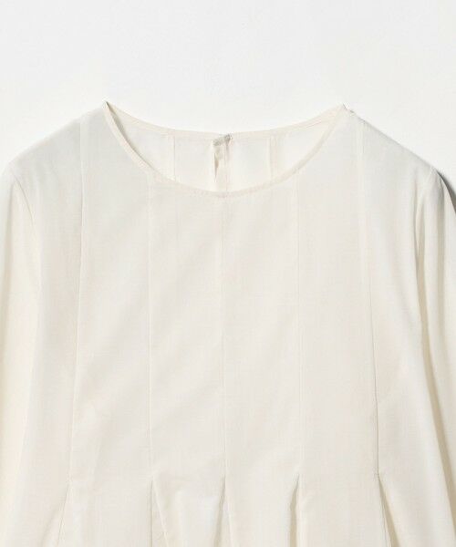 green label relaxing / グリーンレーベル リラクシング シャツ・ブラウス | ナローペプラム 7分袖 ブラウス | 詳細11