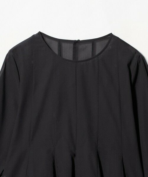 green label relaxing / グリーンレーベル リラクシング シャツ・ブラウス | ナローペプラム 7分袖 ブラウス | 詳細18