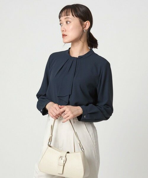 green label relaxing / グリーンレーベル リラクシング シャツ・ブラウス | ネックタイ ロングスリーブ ブラウス | 詳細18