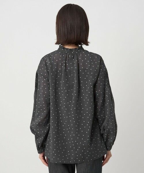 green label relaxing / グリーンレーベル リラクシング シャツ・ブラウス | シアー 襟フリル ブラウス | 詳細17