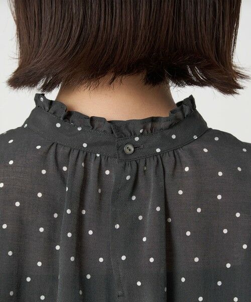 green label relaxing / グリーンレーベル リラクシング シャツ・ブラウス | シアー 襟フリル ブラウス | 詳細21