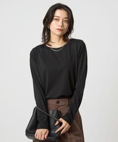 green label relaxing / グリーンレーベル リラクシング カットソー | テンジク ラメ   ロングスリーブ カットソー