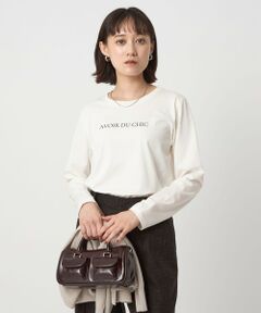 green label relaxing / グリーンレーベル リラクシング カットソー | ロゴ ロングスリーブ カットソー