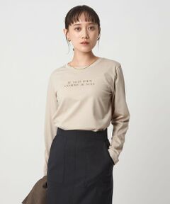 green label relaxing / グリーンレーベル リラクシング カットソー | ロゴ ロングスリーブ カットソー