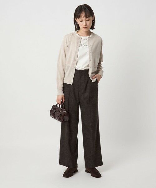 green label relaxing / グリーンレーベル リラクシング カットソー | ロゴ ロングスリーブ カットソー | 詳細3