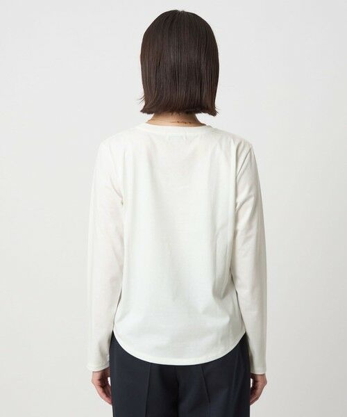 green label relaxing / グリーンレーベル リラクシング カットソー | ロゴ ロングスリーブ カットソー | 詳細14