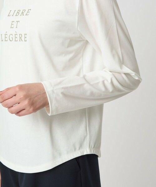 green label relaxing / グリーンレーベル リラクシング カットソー | ロゴ ロングスリーブ カットソー | 詳細16