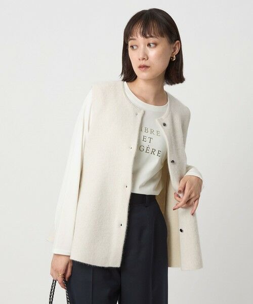 green label relaxing / グリーンレーベル リラクシング カットソー | ロゴ ロングスリーブ カットソー | 詳細10