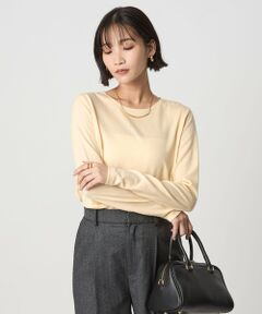 green label relaxing / グリーンレーベル リラクシング カットソー | ＜1_OF MINE＞テンジク ロングスリーブ カットソー