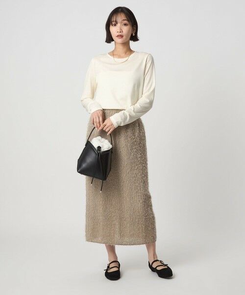 green label relaxing / グリーンレーベル リラクシング カットソー | ＜1_OF MINE＞テンジク ロングスリーブ カットソー | 詳細2