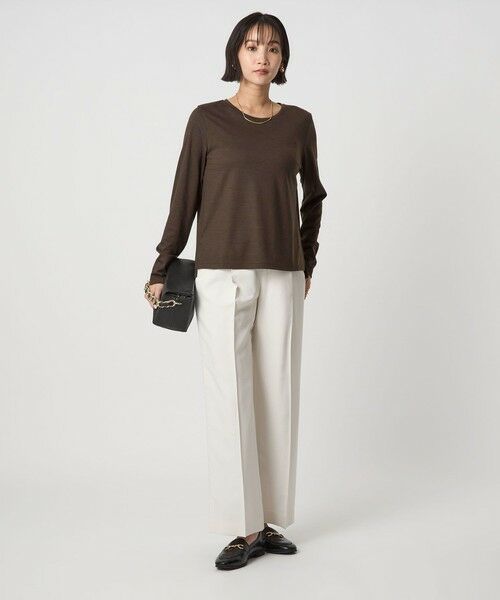 green label relaxing / グリーンレーベル リラクシング カットソー | ＜1_OF MINE＞テンジク ロングスリーブ カットソー | 詳細10