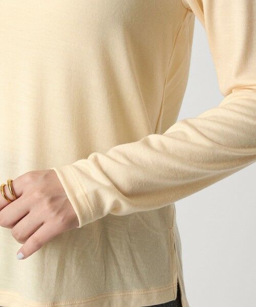 green label relaxing / グリーンレーベル リラクシング カットソー | ＜1_OF MINE＞テンジク ロングスリーブ カットソー | 詳細22