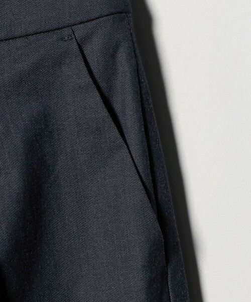 green label relaxing / グリーンレーベル リラクシング スラックス・ドレスパンツ | ［size SHORT/TALLあり］キチントボトムス カバー ワイド パンツ シャンブレー | 詳細12