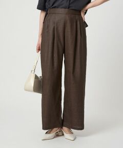 green label relaxing / グリーンレーベル リラクシング スラックス・ドレスパンツ | ライト エアリー パンツ