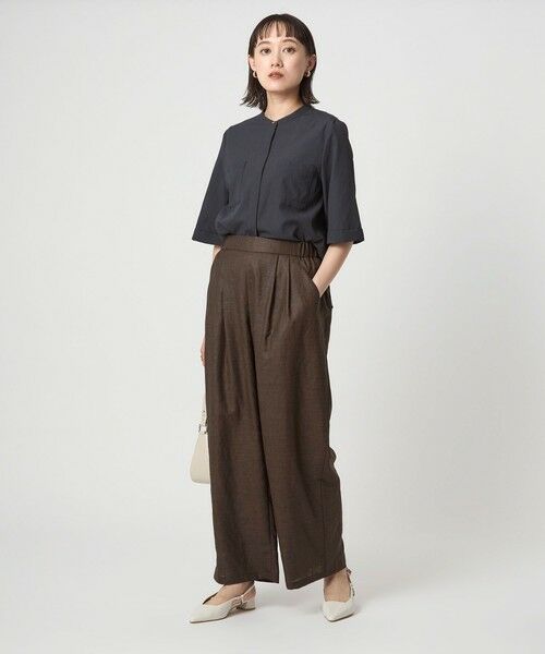 green label relaxing / グリーンレーベル リラクシング スラックス・ドレスパンツ | ライト エアリー パンツ | 詳細4