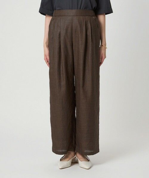 green label relaxing / グリーンレーベル リラクシング スラックス・ドレスパンツ | ライト エアリー パンツ | 詳細5