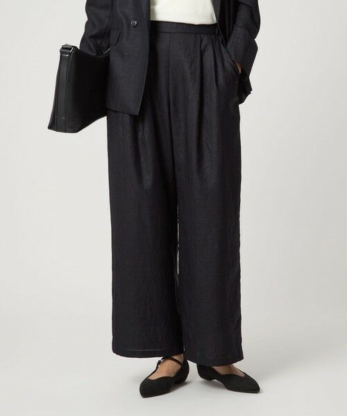 green label relaxing / グリーンレーベル リラクシング スラックス・ドレスパンツ | ライト エアリー パンツ | 詳細17