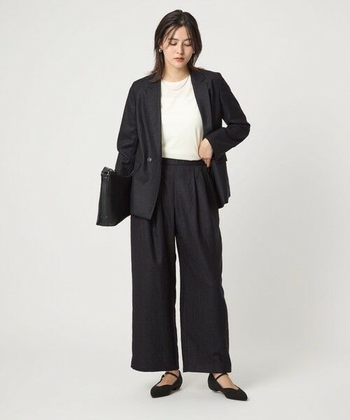 green label relaxing / グリーンレーベル リラクシング スラックス・ドレスパンツ | ライト エアリー パンツ | 詳細18