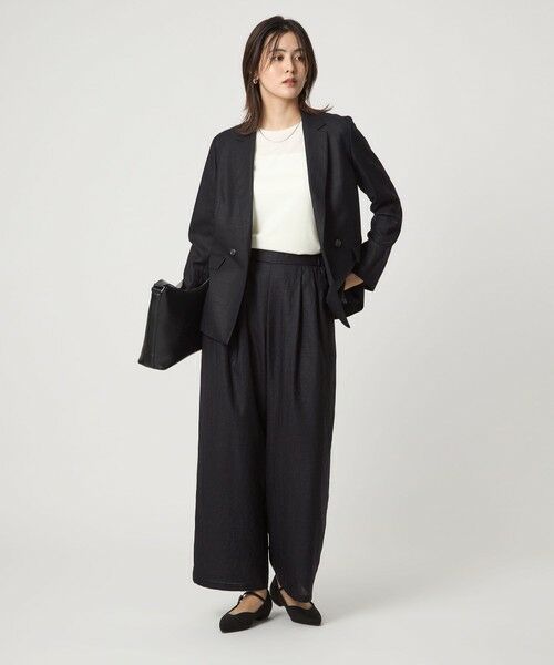 green label relaxing / グリーンレーベル リラクシング スラックス・ドレスパンツ | ライト エアリー パンツ | 詳細19