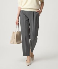 【超美品】グリーンレーベルリラクシング　パンツスーツ 38 黒 テーパード　OL green label relaxing（グリーンレーベルリラクシング）の