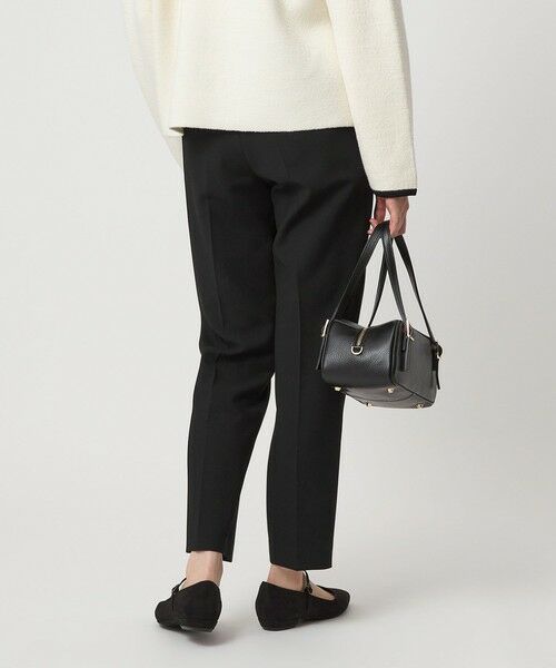 green label relaxing / グリーンレーベル リラクシング スラックス・ドレスパンツ | ［size SHORT/TALLあり］ダブルクロス テーパード パンツ ウォッシャブル ストレッチ | 詳細2