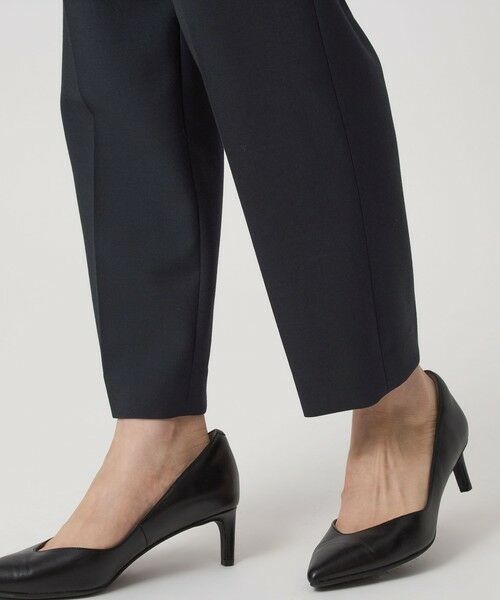 green label relaxing / グリーンレーベル リラクシング スラックス・ドレスパンツ | ［size SHORT/TALLあり］ダブルクロス テーパード パンツ ウォッシャブル ストレッチ | 詳細30