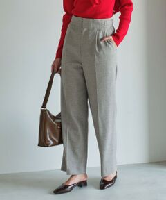 green label relaxing / グリーンレーベル リラクシング スラックス・ドレスパンツ | ［size SHORTあり］メランジツイル パンツ -ウォッシャブル-