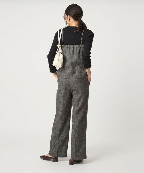 green label relaxing / グリーンレーベル リラクシング スラックス・ドレスパンツ | ［size SHORTあり］メランジツイル パンツ -ウォッシャブル- | 詳細10