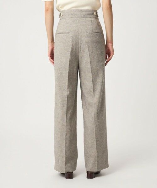 green label relaxing / グリーンレーベル リラクシング スラックス・ドレスパンツ | ［size SHORTあり］メランジツイル パンツ -ウォッシャブル- | 詳細30