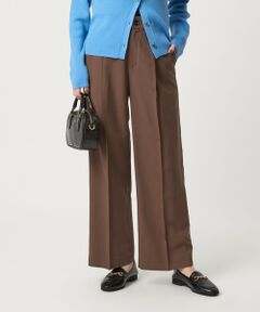 green label relaxing / グリーンレーベル リラクシング スラックス・ドレスパンツ | ［size SHORT/TALLあり］キチントボトムス カバー ワイド パンツ