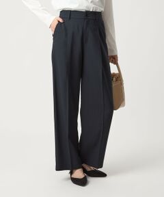 green label relaxing / グリーンレーベル リラクシング スラックス・ドレスパンツ | ［size SHORT/TALLあり］キチントボトムス カバー ワイド パンツ