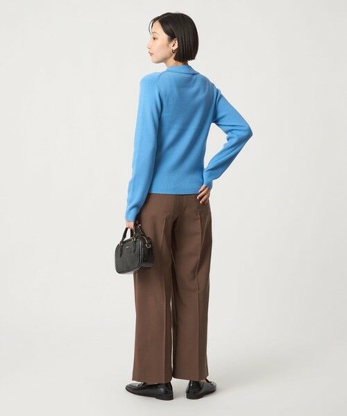 green label relaxing / グリーンレーベル リラクシング スラックス・ドレスパンツ | ［size SHORT/TALLあり］キチントボトムス カバー ワイド パンツ | 詳細5