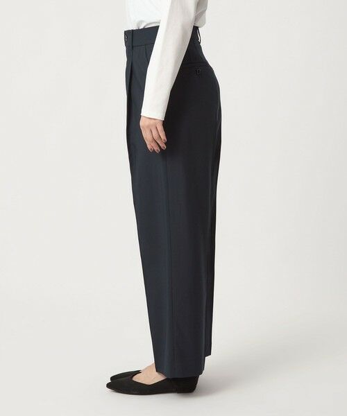 green label relaxing / グリーンレーベル リラクシング スラックス・ドレスパンツ | ［size SHORT/TALLあり］キチントボトムス カバー ワイド パンツ | 詳細19