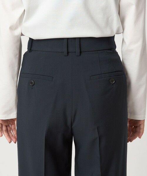 green label relaxing / グリーンレーベル リラクシング スラックス・ドレスパンツ | ［size SHORT/TALLあり］キチントボトムス カバー ワイド パンツ | 詳細22