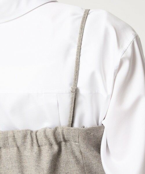 green label relaxing / グリーンレーベル リラクシング ベスト | メランジツイル ビスチェ キャミソール -ウォッシャブル- | 詳細25