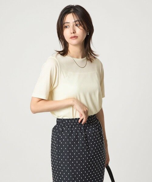 green label relaxing / グリーンレーベル リラクシング カットソー | ＜1_OF MINE＞天竺 ショートスリーブ TEE | 詳細1