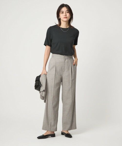 green label relaxing / グリーンレーベル リラクシング カットソー | ＜1_OF MINE＞天竺 ショートスリーブ TEE | 詳細7