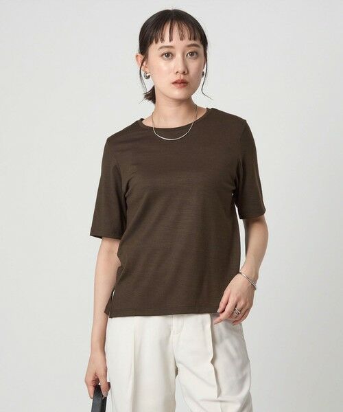 green label relaxing / グリーンレーベル リラクシング カットソー | ＜1_OF MINE＞天竺 ショートスリーブ TEE | 詳細9