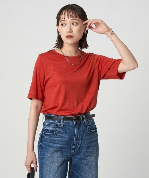 green label relaxing / グリーンレーベル リラクシング カットソー | ＜1_OF MINE＞天竺 ショートスリーブ TEE | 詳細18