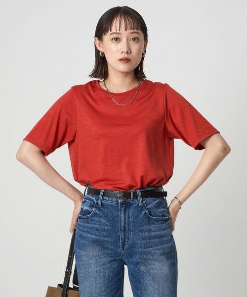 green label relaxing / グリーンレーベル リラクシング カットソー | ＜1_OF MINE＞天竺 ショートスリーブ TEE | 詳細19