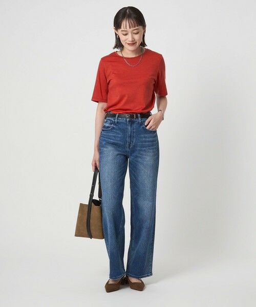 green label relaxing / グリーンレーベル リラクシング カットソー | ＜1_OF MINE＞天竺 ショートスリーブ TEE | 詳細20