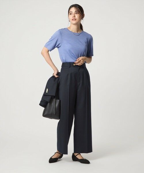 green label relaxing / グリーンレーベル リラクシング カットソー | ＜1_OF MINE＞天竺 ショートスリーブ TEE | 詳細26