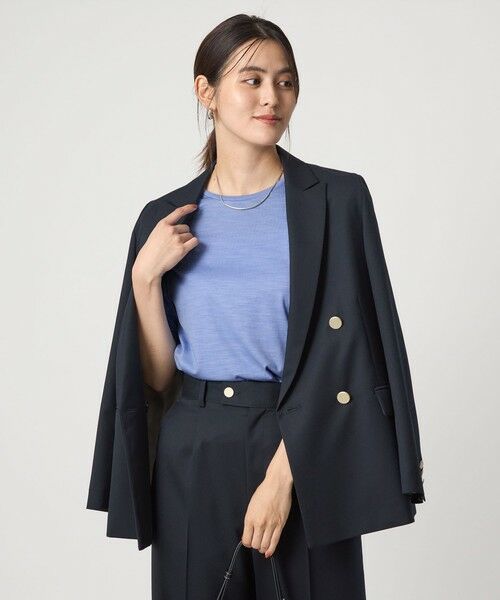 green label relaxing / グリーンレーベル リラクシング カットソー | ＜1_OF MINE＞天竺 ショートスリーブ TEE | 詳細27