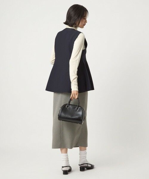 green label relaxing / グリーンレーベル リラクシング ベスト | ペプラム ジレ ニット プルオーバー -ウォッシャブル- | 詳細13