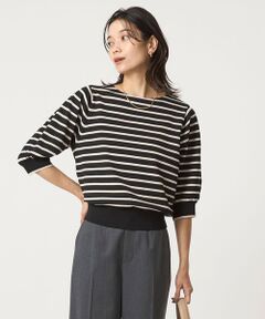 green label relaxing / グリーンレーベル リラクシング ニット・セーター | フォルムスリーブ ニット プルオーバー -ウォッシャブル-