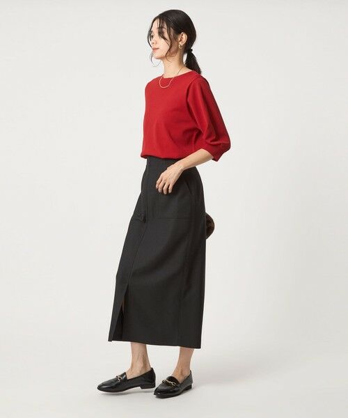 green label relaxing / グリーンレーベル リラクシング ニット・セーター | フォルムスリーブ ニット プルオーバー -ウォッシャブル- | 詳細8